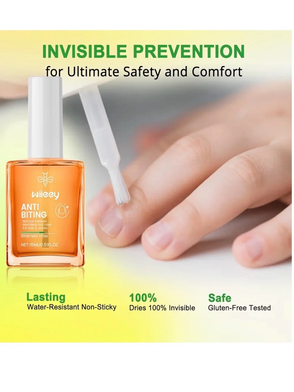 wiieey Anti Biting Nail Solution